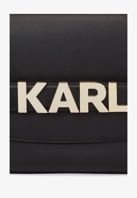 K/LETTERS FLAP - Handbag BLACK KARL LAGERFELD — Фото, Картинка BAG❤BAG Купить оригинал Украина, Киев, Житомир, Львов, Одесса ❤bag-bag.com.ua