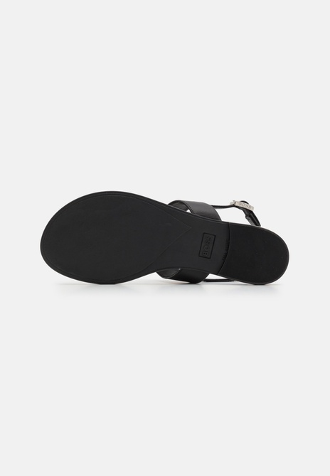 MILLIE THONG - T-bar sandals BLACK BOSS — Фото, Картинка BAG❤BAG Купить оригинал Украина, Киев, Житомир, Львов, Одесса ❤bag-bag.com.ua
