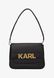 K/LETTERS FLAP - Handbag BLACK KARL LAGERFELD — 1/4 Фото, Картинка BAG❤BAG Купить оригинал Украина, Киев, Житомир, Львов, Одесса ❤bag-bag.com.ua