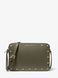 Sandrine Studded Saffiano Leather Crossbody Bag
