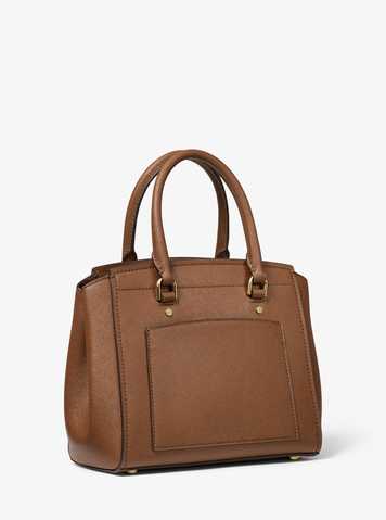 Park medium saffiano 2025 leather satchel