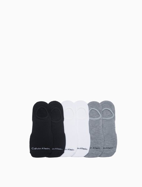 Basic 6 Pack Liner Socks Grey heather assorted Calvin Klein — Фото, Картинка BAG❤BAG Купить оригинал Украина, Киев, Житомир, Львов, Одесса ❤bag-bag.com.ua