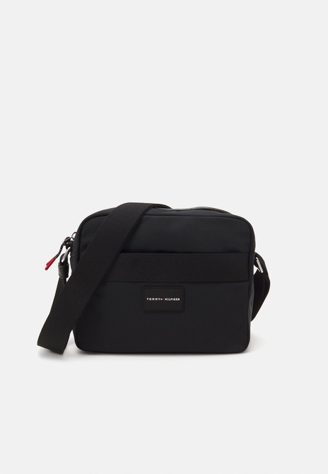 FUNC MINI MESSENGER UNISEX - Crossbody Bag BLACK TOMMY HILFIGER — Фото, Картинка BAG❤BAG Придбати оригінал Україна, Київ, Житомир, Львів, Одеса ❤bag-bag.com.ua