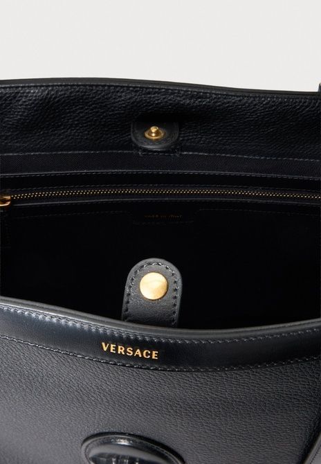 Versace Large Tote Tote Bag Black / Gold-coloured BG156507VER &mdash; фото 4 из 5