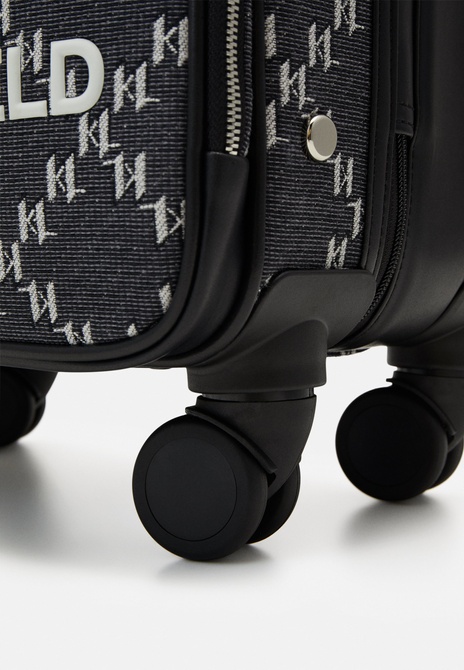 MONOGRAM 2.0 TROLLEY UNISEX - Wheeled suitcase GREY KARL LAGERFELD — Фото, Картинка BAG❤BAG Купить оригинал Украина, Киев, Житомир, Львов, Одесса ❤bag-bag.com.ua