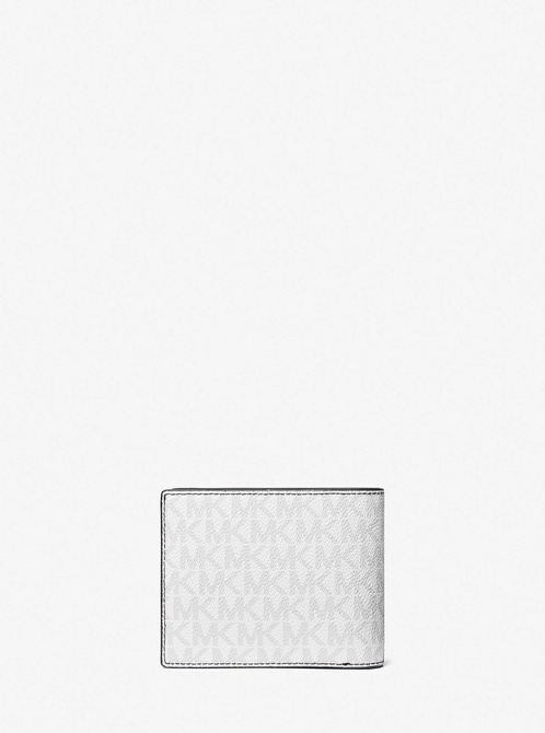 Harrison Logo Billfold Wallet With Passcase BRIGHT WHITE MICHAEL KORS — Фото, Картинка BAG❤BAG Купить оригинал Украина, Киев, Житомир, Львов, Одесса ❤bag-bag.com.ua