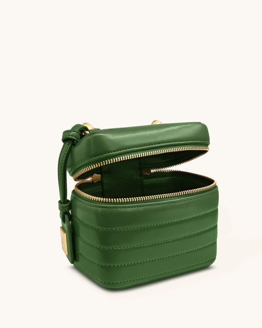 JW PEI Evelyn Quilted Box Top Handle Bag GREEN BG130373JWP &mdash; фото 3 з 7