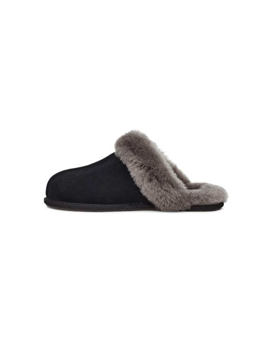 UGG Women's Scuffette II BLACK / GREY 1106872 &mdash; фото 3 из 6