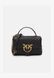 Pinko Love Lady Puff Mini Handbag Nero / Antique gold-coloured 100044A0GK-Z99Q &mdash; фото 5 из 5