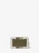 Small Logo Stripe Wallet LIGHT SAGE / OLIVE MICHAEL KORS — 3/4 Фото, Картинка BAG❤BAG Купить оригинал Украина, Киев, Житомир, Львов, Одесса ❤bag-bag.com.ua