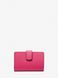 Medium Crossgrain Leather Wallet ELECTRIC PINK MICHAEL KORS — 3/4 Фото, Картинка BAG❤BAG Купить оригинал Украина, Киев, Житомир, Львов, Одесса ❤bag-bag.com.ua