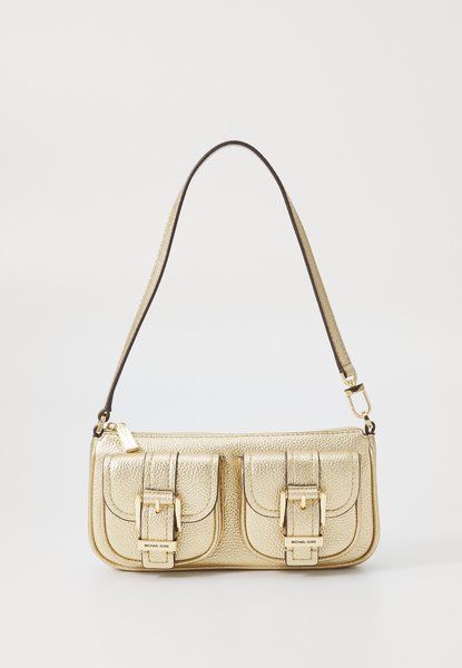 MICHAEL KORS Zoe Pouchette Handbag Pale gold-coloured 32T5GZCU1M-740 &mdash; фото 1 из 4