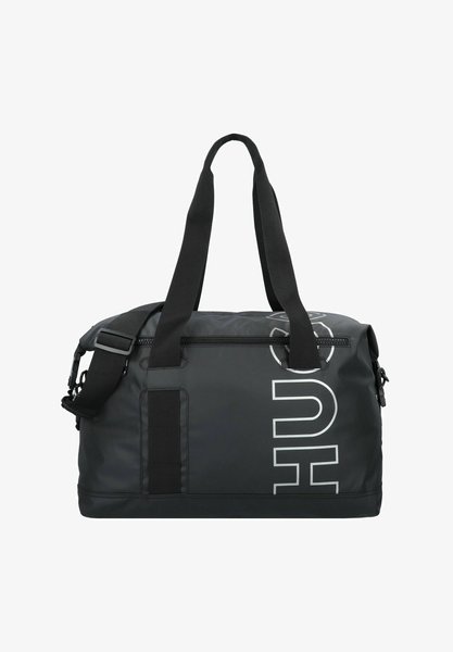 HOLDALL - Weekend Bag BLACK HUGO — Фото, Картинка BAG❤BAG Купить оригинал Украина, Киев, Житомир, Львов, Одесса ❤bag-bag.com.ua