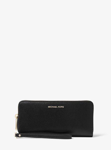 Leather Continental Wristlet BLACK MICHAEL KORS — Фото, Картинка BAG❤BAG Придбати оригінал Україна, Київ, Житомир, Львів, Одеса ❤bag-bag.com.ua