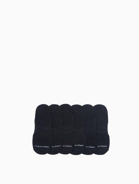 Flat Knit Logo 6-Pack Liner Socks BLACK Calvin Klein — Фото, Картинка BAG❤BAG Купить оригинал Украина, Киев, Житомир, Львов, Одесса ❤bag-bag.com.ua