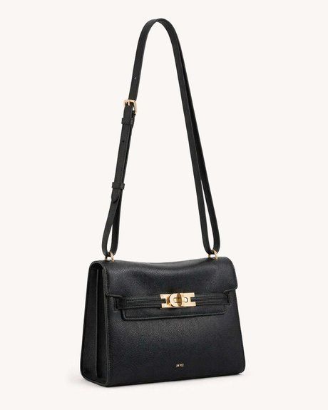JW PEI Avery Pebbled Crossbody Bag BLACK BG143250JWP &mdash; фото 1 из 1