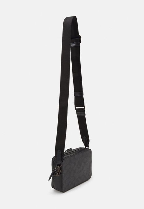 COACH CHARTER CROSSBODY IN SIGNATURE - Crossbody Bag Charcoal CR783-CHR &mdash; фото 3 з 6