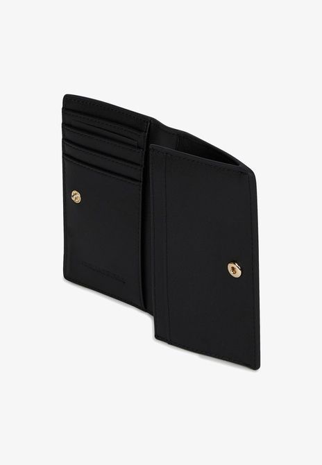 KARL LAGERFELD Signature Bifold Wallet Black BLACK B1W32035-992 &mdash; фото 3 из 4