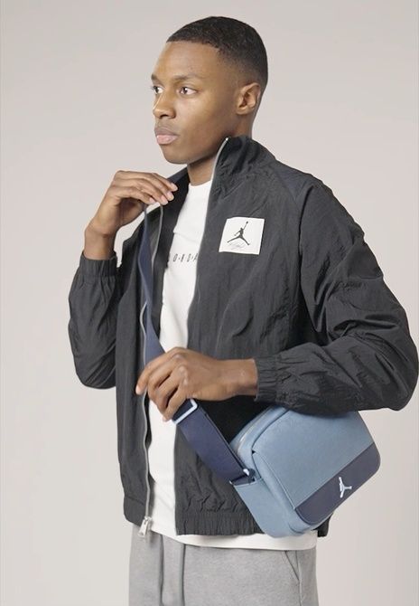 Jordan MONOGRAM Mini Messenger - Unisex Crossbody Bag CHAMBRAY MA0760-M0S &mdash; фото 7 з 10