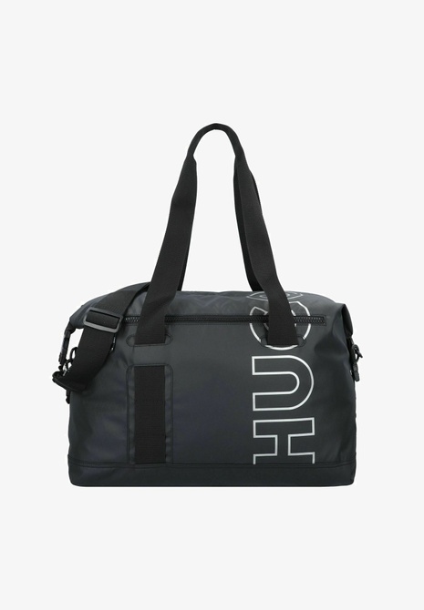 HOLDALL - Weekend Bag BLACK HUGO — Фото, Картинка BAG❤BAG Купить оригинал Украина, Киев, Житомир, Львов, Одесса ❤bag-bag.com.ua