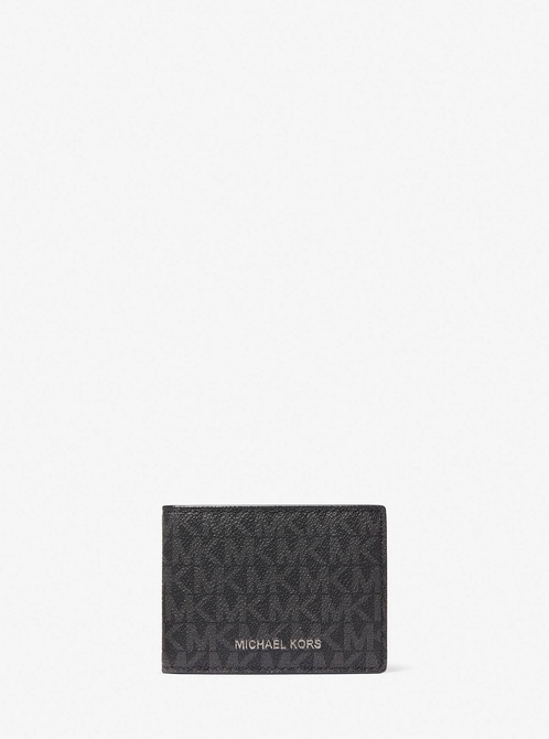 Logo and Faux Leather Stripe Wallet With Passcase Gift Set PINK MICHAEL KORS — Фото, Картинка BAG❤BAG Купить оригинал Украина, Киев, Житомир, Львов, Одесса ❤bag-bag.com.ua