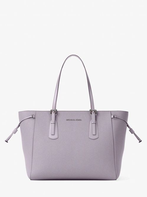 MICHAEL KORS Voyager Large Saffiano Leather Tote Bag LILAC 35R6SV6T7L &mdash; фото 4 из 5