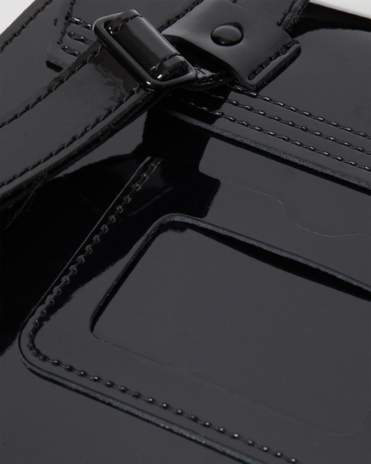 Patent Leather Mini Backpack BLACK PATENT LAMPER Dr. Martens — Фото, Картинка BAG❤BAG Придбати оригінал Україна, Київ, Житомир, Львів, Одеса ❤bag-bag.com.ua