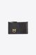Zipped chevron-patterned card holder BLACK-ANTIQUE GOLD Pinko — 1/3 Фото, Картинка BAG❤BAG Купить оригинал Украина, Киев, Житомир, Львов, Одесса ❤bag-bag.com.ua