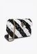 Kurt Geiger London Sequins Medium Kensington Cross Body Bag Blk White Blk White BG122346KGL &mdash; фото 5 з 6