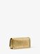 Monogramme Metallic Python Embossed Leather Clutch GOLD MICHAEL KORS — 3/4 Фото, Картинка BAG❤BAG Купить оригинал Украина, Киев, Житомир, Львов, Одесса ❤bag-bag.com.ua