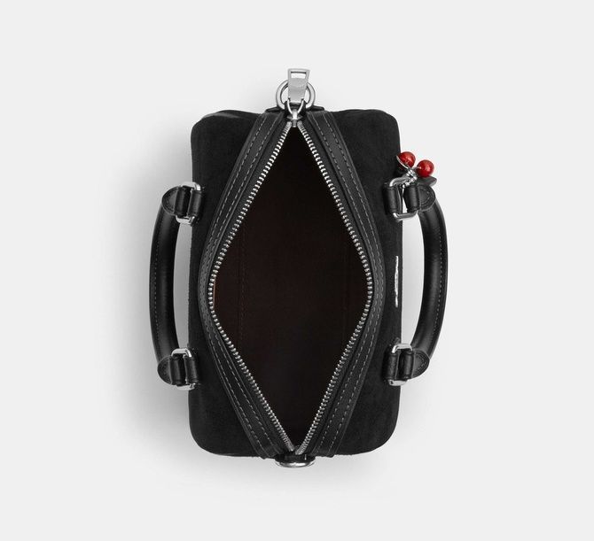 COACH Mini Rowan Crossbody Bag With Cherry Charm SILVER CDC93 &mdash; фото 6 з 10