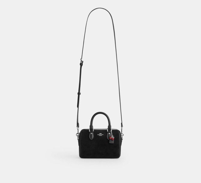 COACH Mini Rowan Crossbody Bag With Cherry Charm SILVER CDC93 &mdash; фото 10 з 10