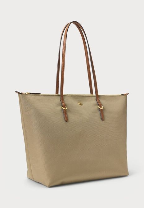 RALPH LAUREN NYLON LARGE KEATON TOTE Bag - Tote Bag Clay 431950007-003 &mdash; фото 5 из 14