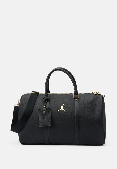 Jordan Jam Monogram Duffle Bag Unisex Holdall Black / Gold-coloured MM0987-K5X &mdash; фото 6 из 7