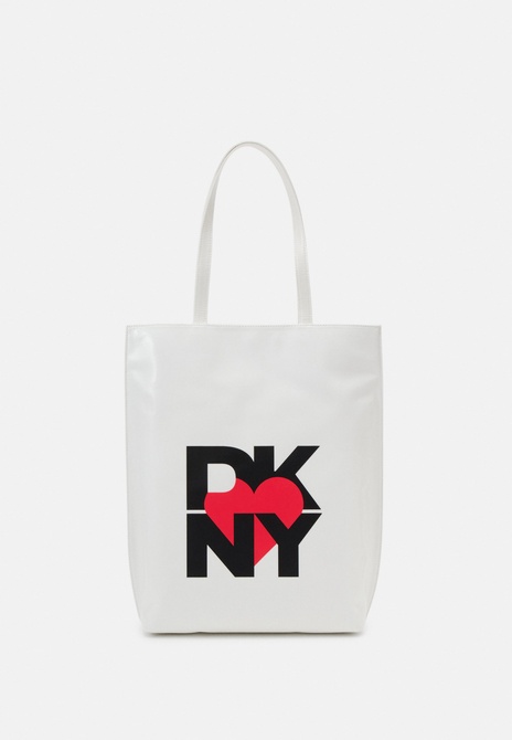 HEART OF NY TOTE - Tote Bag WHITE DKNY — Фото, Картинка BAG❤BAG Придбати оригінал Україна, Київ, Житомир, Львів, Одеса ❤bag-bag.com.ua