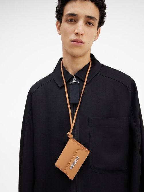 Jacquemus Le porte Jacquemus &mdash; Envelope wallet LIGHT BROWN 216SL003-3088-810 &mdash; фото 3 з 3