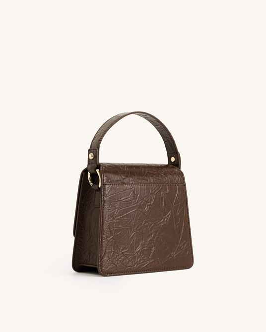 JW PEI FAE Pleating Top Handle Crossbody Umber BG70153JWP &mdash; фото 4 з 5