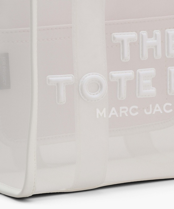 The Mesh Small Tote Bag WHITE MARC JACOBS — Фото, Картинка BAG❤BAG Купить оригинал Украина, Киев, Житомир, Львов, Одесса ❤bag-bag.com.ua