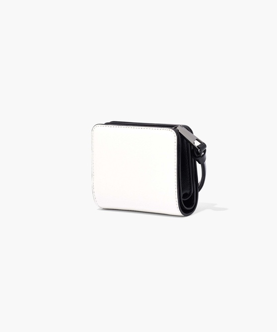 The Snapshot Mini Compact Wallet BLACK / WHITE MARC JACOBS — Фото, Картинка BAG❤BAG Купить оригинал Украина, Киев, Житомир, Львов, Одесса ❤bag-bag.com.ua