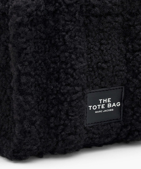 The Teddy Mini Tote Bag BLACK MARC JACOBS — Фото, Картинка BAG❤BAG Купить оригинал Украина, Киев, Житомир, Львов, Одесса ❤bag-bag.com.ua