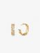 14K Gold-Plated Brass Pavé Logo Large Hoop Earrings GOLD MICHAEL KORS — 2/2 Фото, Картинка BAG❤BAG Купить оригинал Украина, Киев, Житомир, Львов, Одесса ❤bag-bag.com.ua