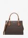 MICHAEL KORS Marilyn Medium Signature Logo Convertible Satchel BROWN 35F5G6AS2B &mdash; фото 1 из 6