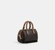 COACH Mini Rowan Crossbody Bag In Blocked Signature Canvas Gold / Walnut / Tan CAB16 &mdash; фото 4 из 5