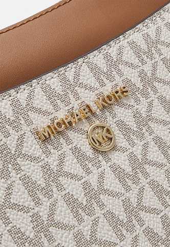 MICHAEL Michael Kors JET CHARM POCHETTE XBODY - Handbag - vanilla