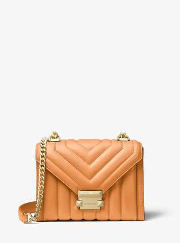 MICHAEL KORS® ᐉ Whitney Small Quilted Leather Convertible Shoulder Bag 【 CIDER】 Ціна 15 402 грн — Наличие уточняйте #30F8GXIL1T Купити в  інтернет-магазині BAG❤BAG • Київ, Львів, Одеса, Харків, Житомир • Доставка  по всій Україні!