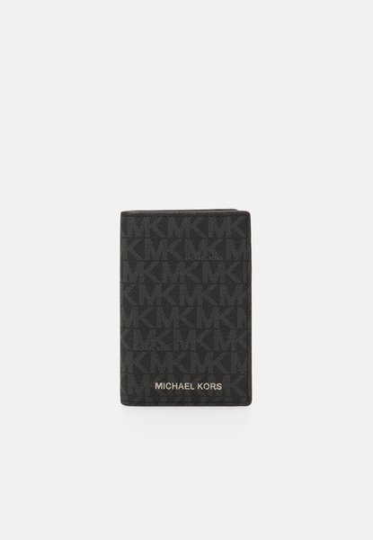 FOLDING CARD CASE UNISEX - Wallet BLACK MICHAEL KORS — Фото, Картинка BAG❤BAG Придбати оригінал Україна, Київ, Житомир, Львів, Одеса ❤bag-bag.com.ua