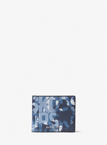 Cooper Graphic Logo Billfold Wallet ADMIRAL MICHAEL KORS — Фото, Картинка BAG❤BAG Купить оригинал Украина, Киев, Житомир, Львов, Одесса ❤bag-bag.com.ua