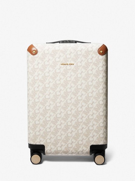 Empire Signature Logo Suitcase VANILLA / LUGGAGE MICHAEL KORS — Фото, Картинка BAG❤BAG Купить оригинал Украина, Киев, Житомир, Львов, Одесса ❤bag-bag.com.ua