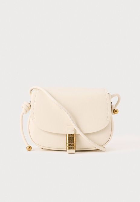Pinko Saddle Mini Cross Body Bag Bianco Seta / Antique Gold-Coloured 103831A1ZX-Z14Q &mdash; фото 2 з 5