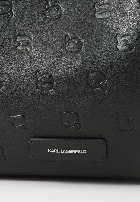 KARL LAGERFELD Ikon Monogram Soft Tote Set Handbag Black BLACK A3W30302-2DE &mdash; фото 6 из 6